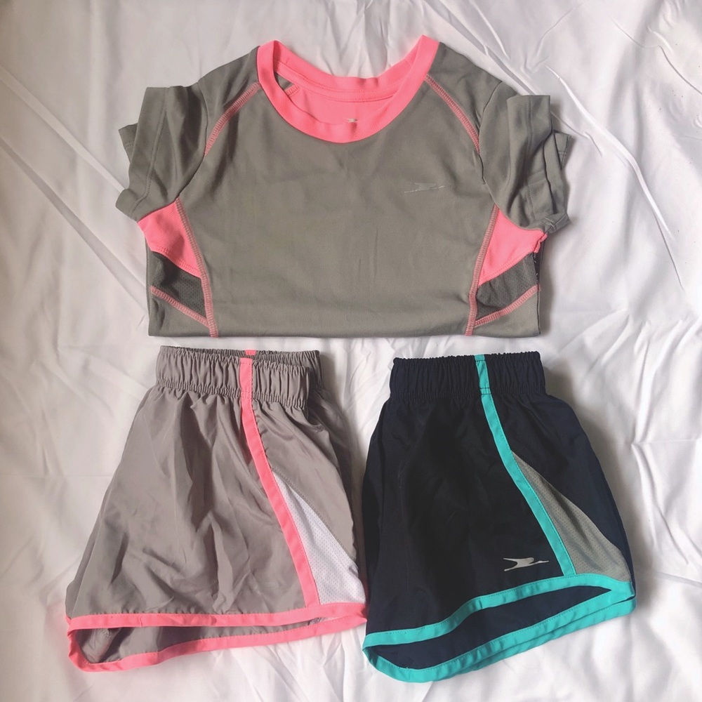 Crane Athletics Sports Wear Set 1 Shirt and 2 shorts